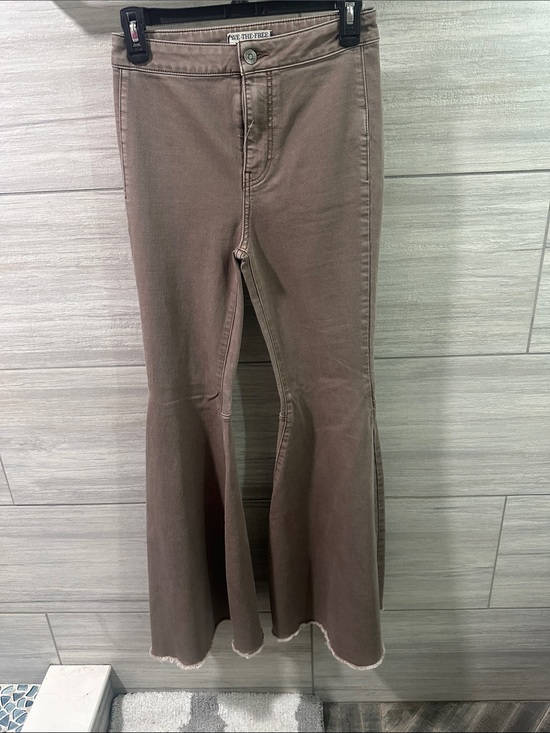 Free People Denim - Free People Float on Flare Cocoa color